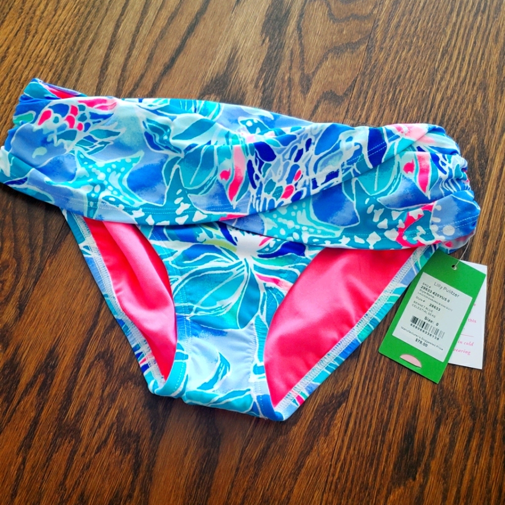 Lilly Lagoon Bikini Bottom NWT